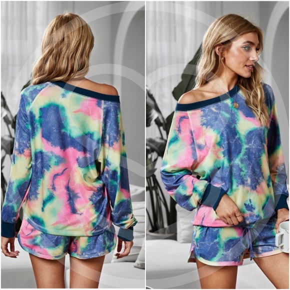 TIE Dye Lounge set - Picture 2 of 2